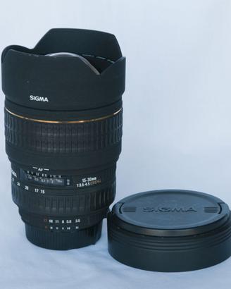 SIGMA AF 15-30 3,5-4,5 EX DG per NIKON