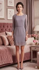 Abito intimissimi in pizzo grigio