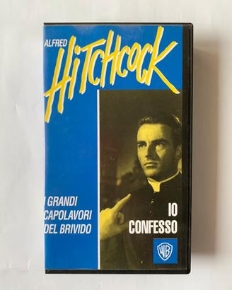 VHS "Io confesso" Alfred Hitchcock.