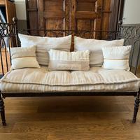 DIVANETTO IN FERRO BATTUTO 2 POSTI