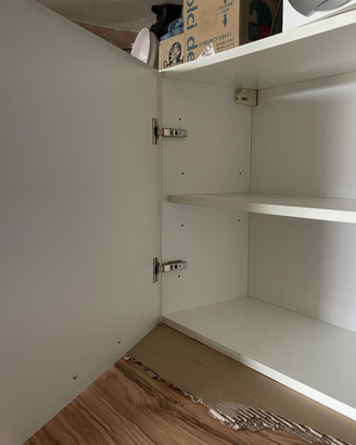 Pensili cucina bianco lucido