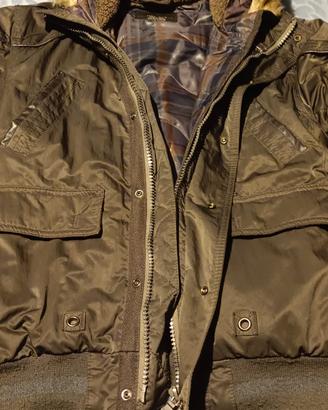 Giubbotto Zara Uomo marrone scuro taglia L