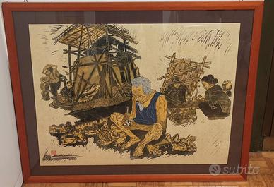 Grande stampa vietnamita 96x76