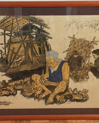 Grande stampa vietnamita 96x76