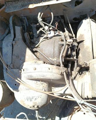 motore piaggio ape 703 benzina originale completo 