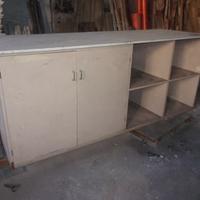 Grande mobile vintage cm. 73 x 221 altezza cm.91