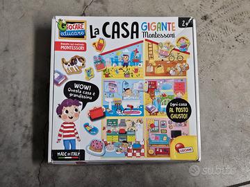 Giocattolo Montessori CASA GIGANTE LISCIANI