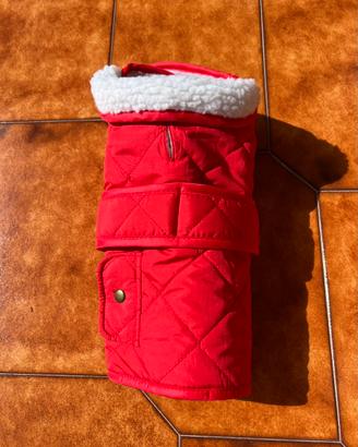 Giubbotto Invernale Rosso per Cani - Taglia XS