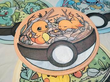 Tappetino rotondo antiscivolo  Pokemon charmender