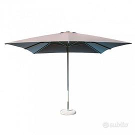 Ombrellone Giardino 3x3m in Alluminio telo Tortora