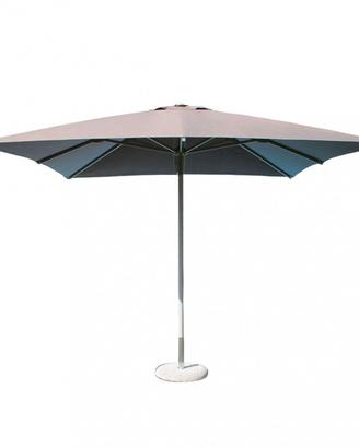 Ombrellone Giardino 3x3m in Alluminio telo Tortora