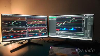 Coppia 2 Monitor Samsung 27" IPS Full HD