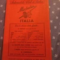 Libro Guida Michelin anno 1960