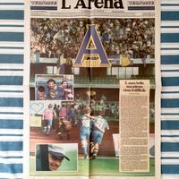 Inserto Hellas Verona 1999 Prandelli Brocchi