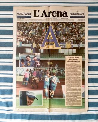 Inserto Hellas Verona 1999 Prandelli Brocchi