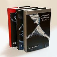 Trilogia Cinquanta Sfumature di Grigio Nero Rosso