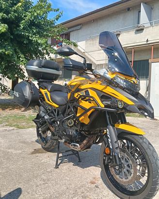 Benelli trk 502X gialla full optional 