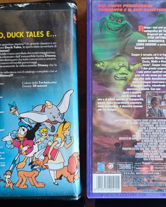 film Disney in cassetta VHS 