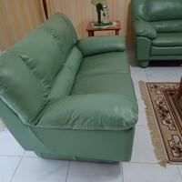 divano in pelle 120 cm 