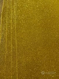 Eva foam glitter oro 40 x 60 cm