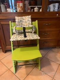 Stokke seggiolone tripp trapp completo di set