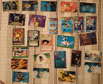 Carte Dragonball Yu-Gi-Oh e varie