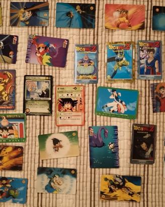 Carte Dragonball Yu-Gi-Oh e varie