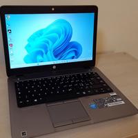 Hp 840 14" core i5/8gb/SSD+slot M2/w11