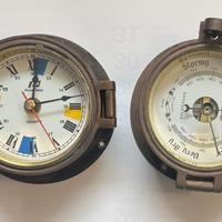 Orologio e barometro settore nautico/marina