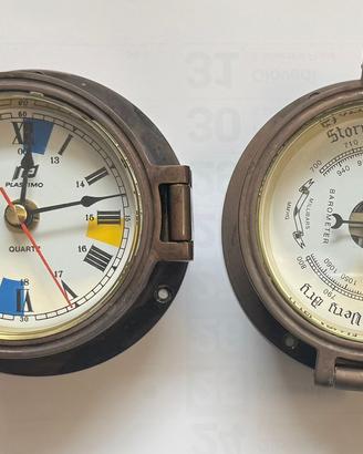 Orologio e barometro settore nautico/marina