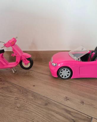 Barbie Macchina 500 + vespa