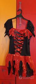 Costume di carnevale per bambina 10 anni Diavolo