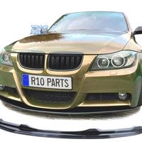 SPOILER LIP BMW E90 E91 05-08 LOOK M NERO LUCIDO