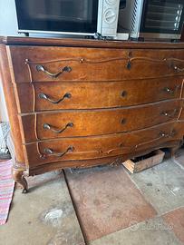 Como’ cassettone in legno