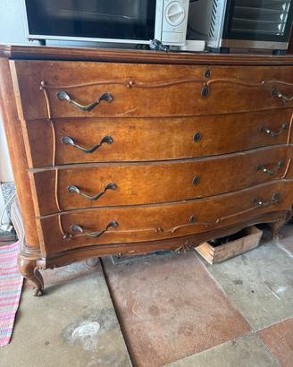 Como’ cassettone in legno