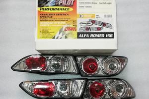 Coppia Fanali Posteriori ALFA 156 (Tuning Chrome)