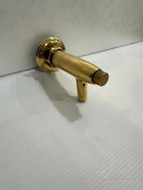 Rubinetto ottone lucido a pulsante 1/2