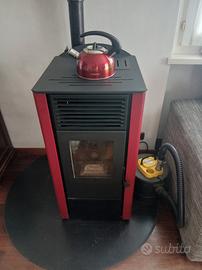 stufa a pellet 11 kw semimuova