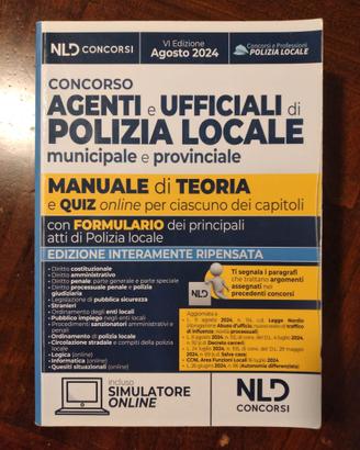 Manuale Concorso Polizia Locale