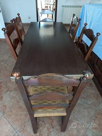 Tavolo fratino in legno