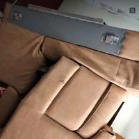 Salotto in pelle angolare 