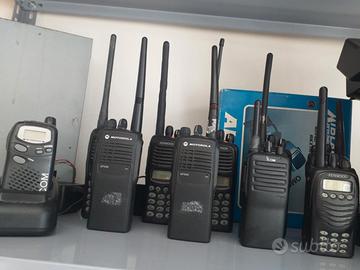 ricetrasmettitori Motorola, Kenwood, Icom