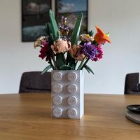 Vaso Lego Porta Fiori Abbellimento Casa