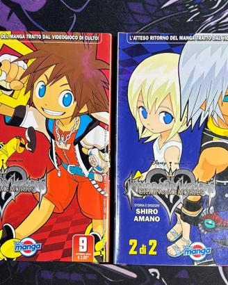 Kingdom Hearts - Lotto 2 Volumi Manga - Disney / P