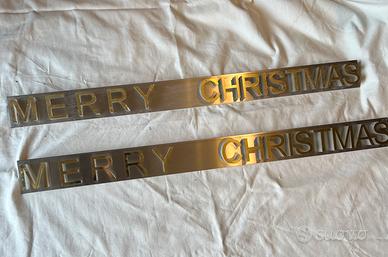 Addobbi natale MERRY CHRISTMAS