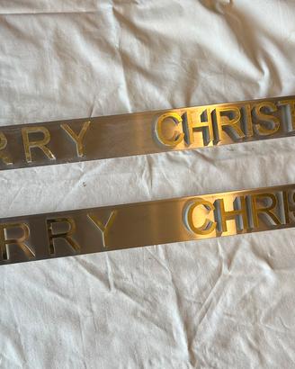 Addobbi natale MERRY CHRISTMAS