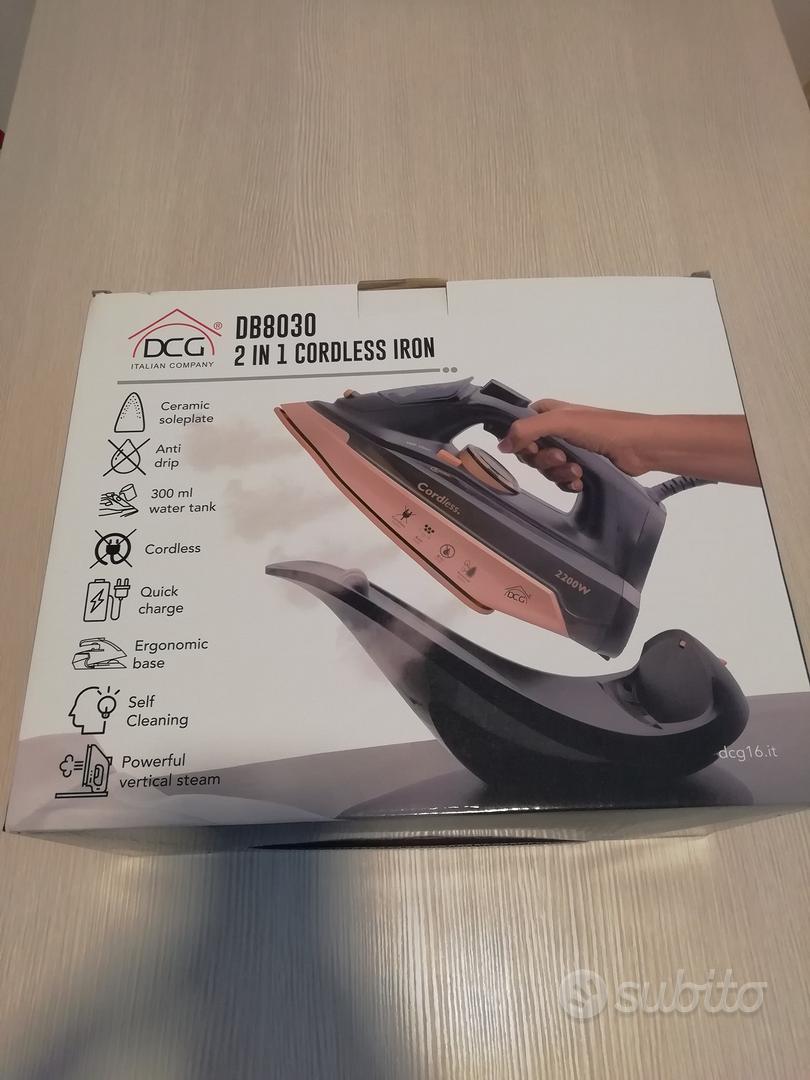 FERRO DA STIRO 2 IN 1 CORDLESS – DB8030 – DCG