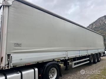 Semirimorchio zorzi centinato con sponda caricatri