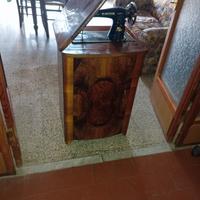 macchina da cucire radica di noce