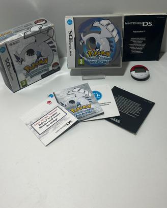 Pokémon Argento Soul Silver box cartone Pokewalker